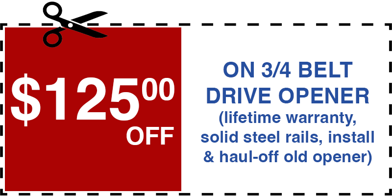 125 off garage door opener Huntington