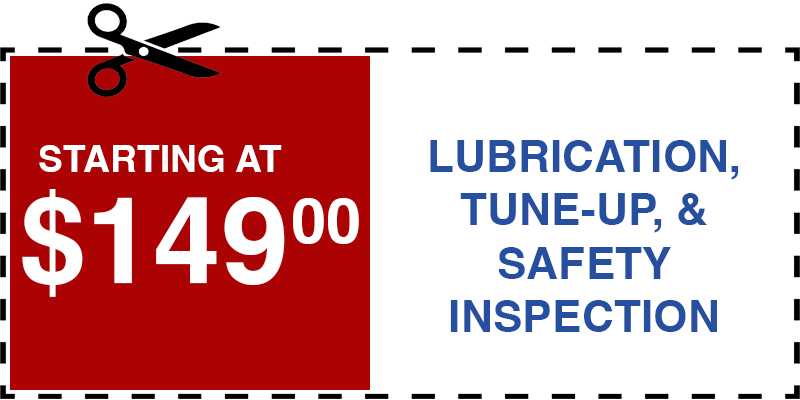 149 garage door MAINTENANCE Huntington