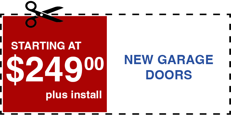 200 off garage door repair Huntington
