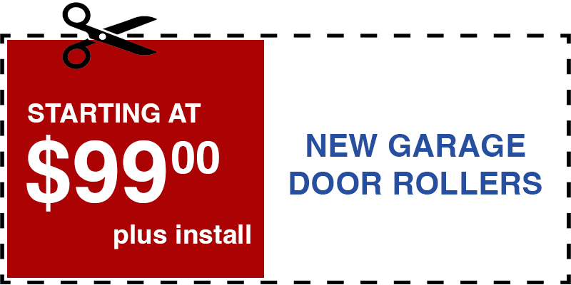 99 new garage door rollers Huntington